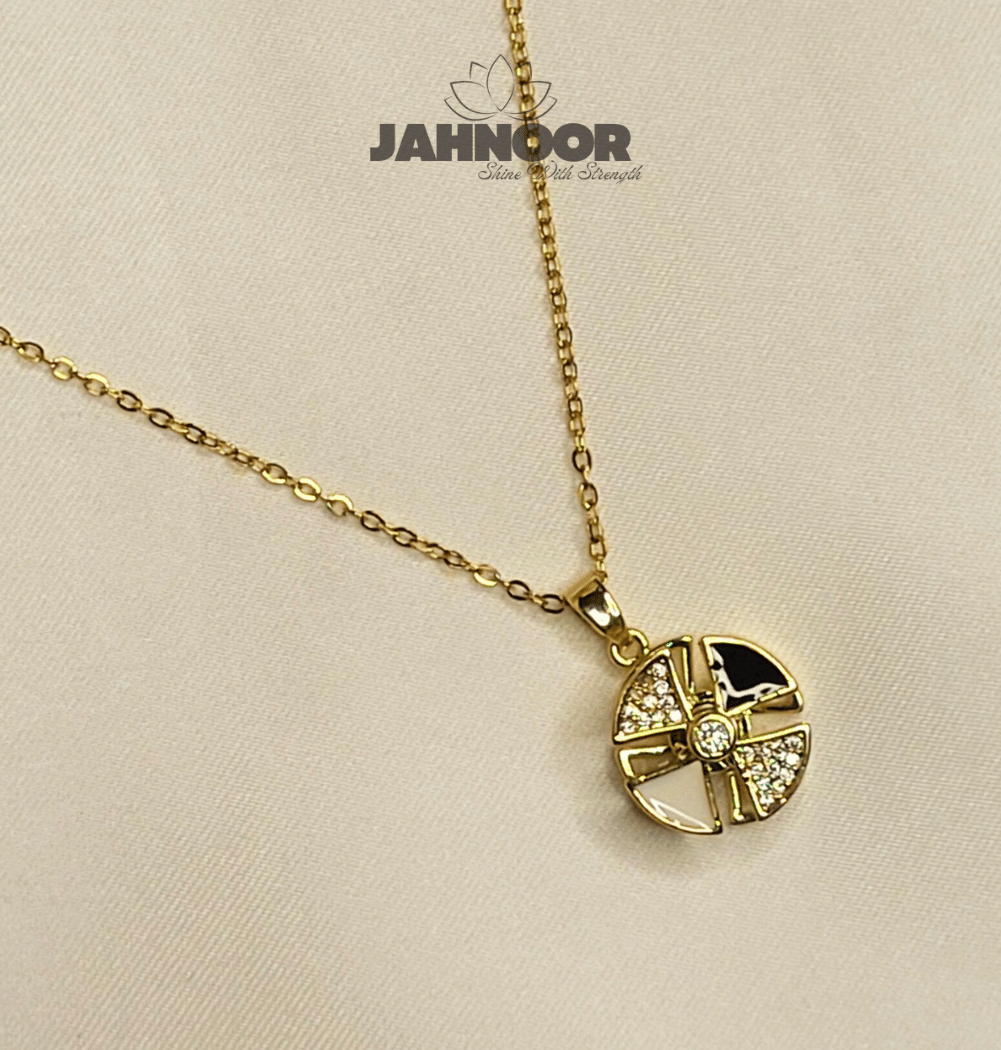 Rotatable Multi-Element Geometric Pendant