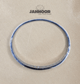 Luxe Crystal Silver Bangle