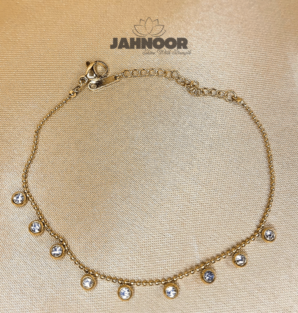 Gemstone Beaded Chain Bracelet