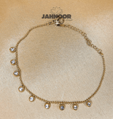 Gemstone Beaded Chain Bracelet